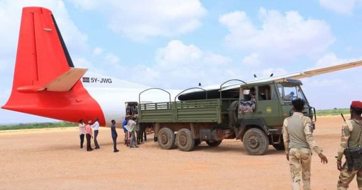 Hay’adda SoDMA oo shixnad gargaar ah gaarsiisay magaalada Beladweyne “SAWIRRO”