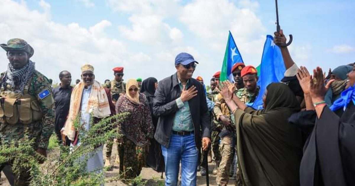 Ra’iisul Wasaare Xamsa oo kormeer howleed ku tegay Degmada Afmadow “SAWIRRO”