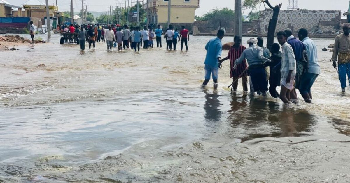 Wabiga Shabeelle oo fatahaad ku sameeyay Magaalada Baladweyne