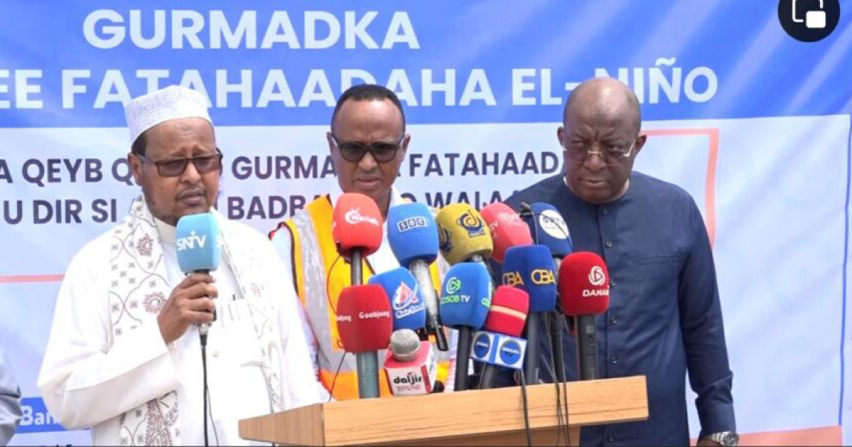 Wasiir Daa’uud Aweys :Dad kabadan Hal milyan ayuu saameeyey Daadadka iyo fatahaadaha dalka ka dhacay, waxaana dhimashada maraysaa 31 qof