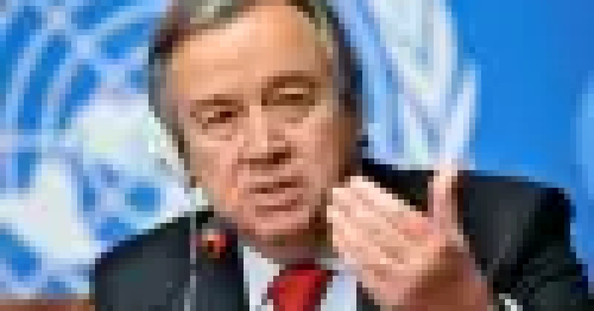 Antonio Guterres oo ka digay xaaladda Marinka Qaza