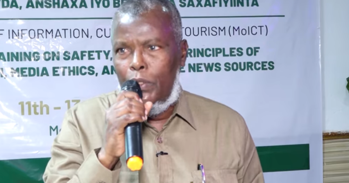 Agaasimaha Guud Warfaafinta oo tababar u furay ku dhawaad 40 wariyaal ah