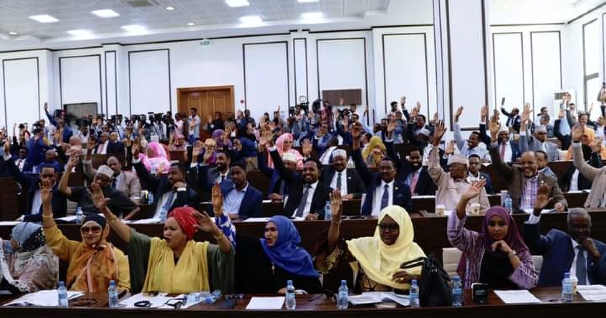 Xildhibaannada Labada Golle ee BJFS oo cod aqlabiyad leh ku ansixiyay Miisaaniyadda 2024-ka