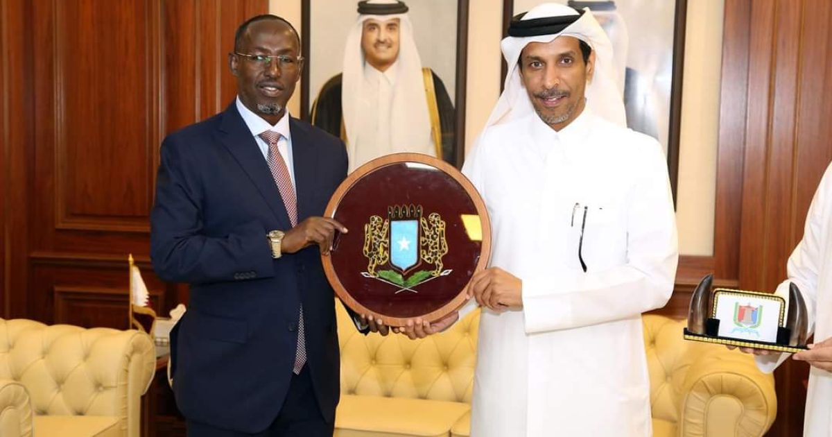 Duqa Muqdisho oo kulan la qaatay dhiggiisa Magaalada Doha “SAWIRRO”