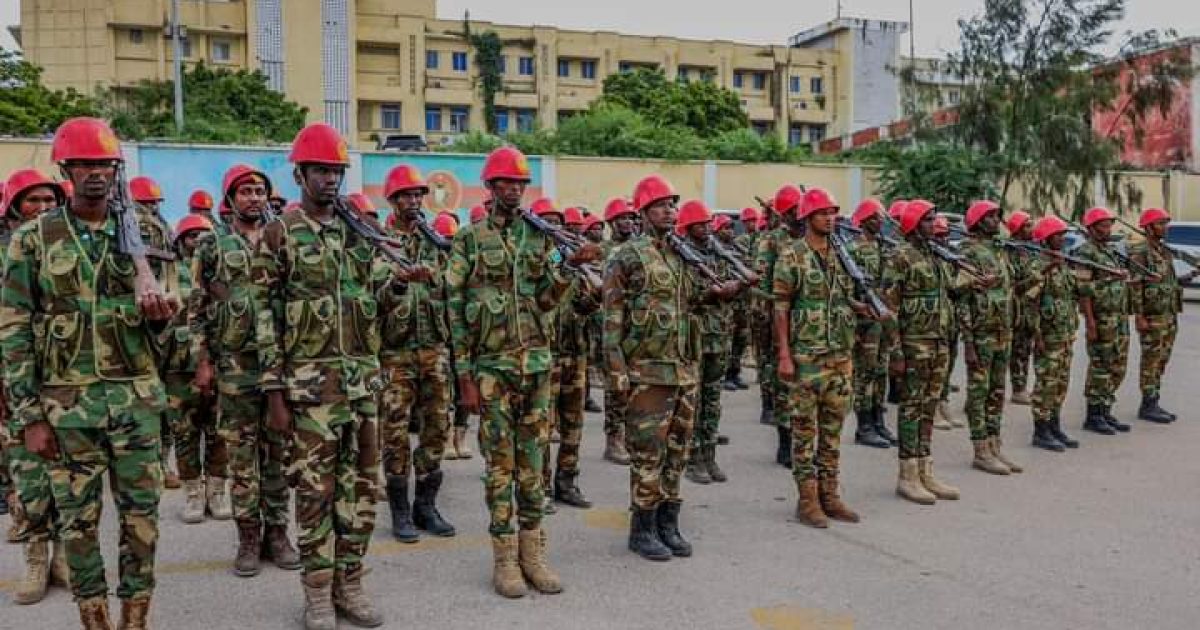 Ciidamada Xoogga Dalka oo si rasmi ah loogu wareejiyey Amniga Madaxtooyada Qaranka “SAWIRRO”