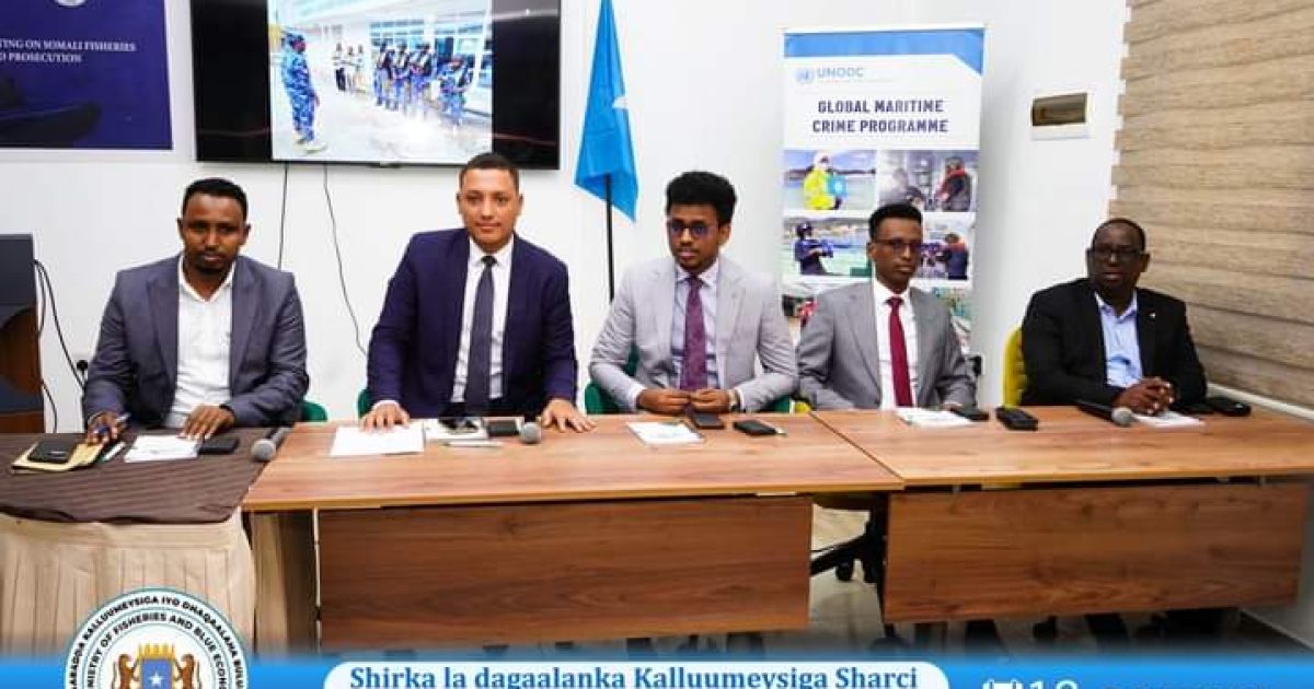 Wasiir ku-xigeenka Kalluumeysiga XFS oo daah-furay shir looga hadlayo Kalluumeysiga sharci darrada ah