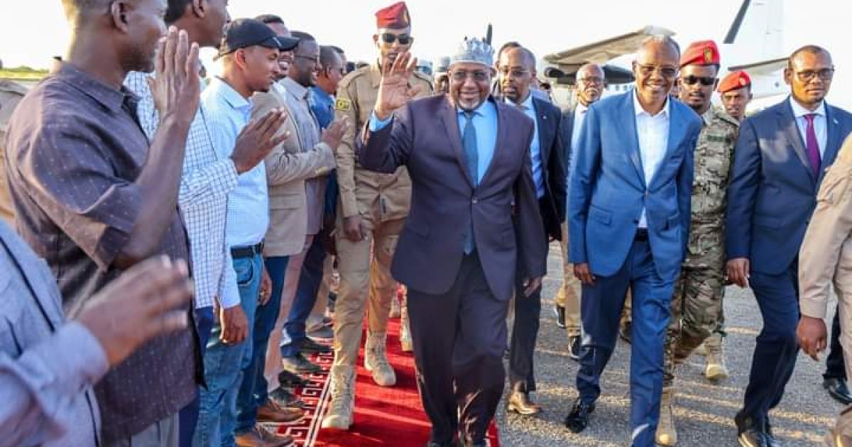 Guddoomiyaha Golaha Shacabka BJFS oo gaaray magaalada Baydhabo “SAWIRRO”