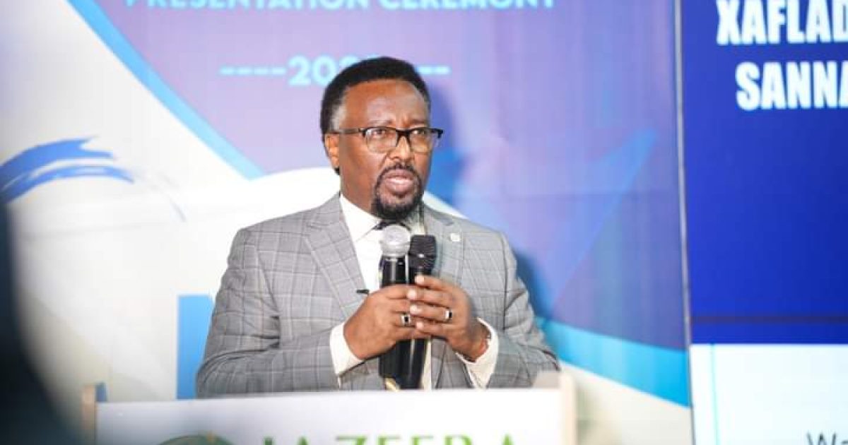 Wasiir Jaamac oo ka qeybgalay munaasabadda Bandhigga Waxqabadka Hay’adda Isgaarsiinta