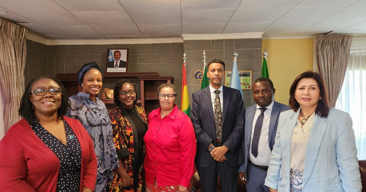 Danjire Warfaa oo Xafiiskiisa ku qaabilay Safiirada Maraykanka iyo Portugal ee Ethiopia