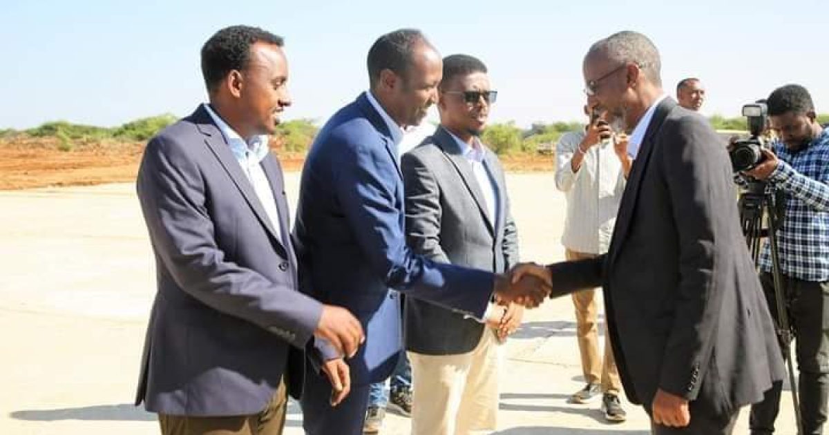 Wasiirka Waxbarashada XFS iyo wafdi uu hoggaaminayo oo gaaray Baydhabo