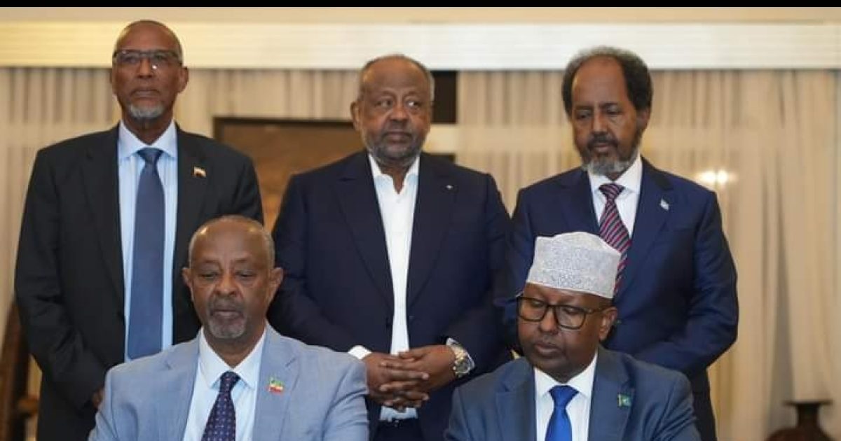 Warmurtiyeedka Shirka Djibouti ee wadahadalada Dawladda FS iyo Somaliland
