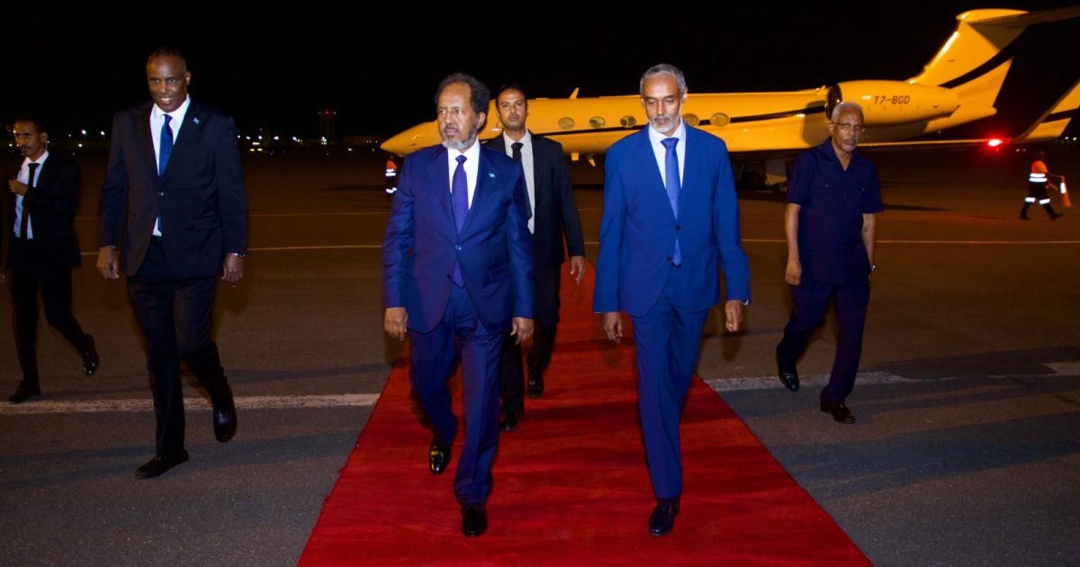 Madaxweynaha JFS oo gaaray dalka Jabuuti