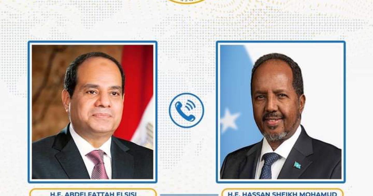 Madaxweynaha Jamhuuriyadda Soomaaliya oo ku wajahan dalka Masar