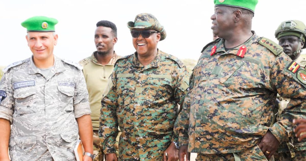 Taliyaha Ciidanka Xoogga dalka Soomaaliya oo gaaray magaalada Wargaadhi Shabeellaha Dhexe