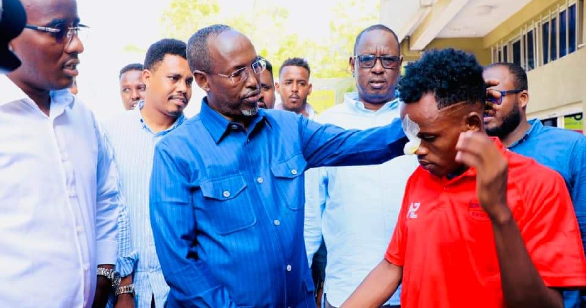 Duqa Muqdisho oo Booqasho ugu tagay Ciyaartooyda Xulka Koonfur Galbeed Soomaaliya “SAWIRRO”