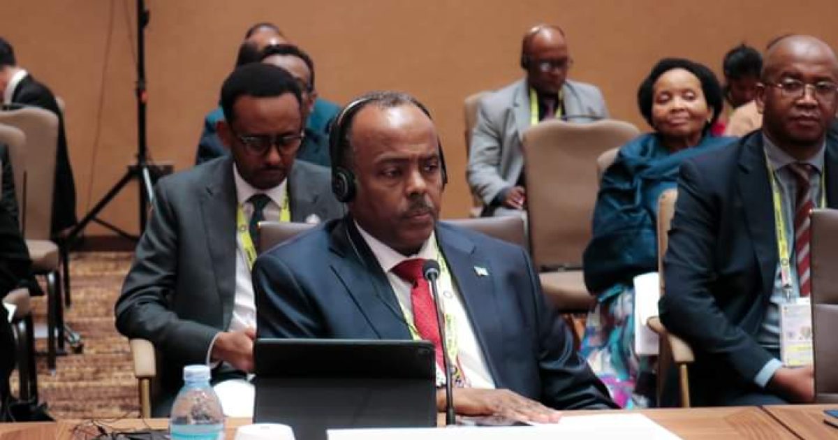 The Acting Foreign Ministe addressed the Ministerial Meeting of the Non-Aligned Movement taking place today in Uganda