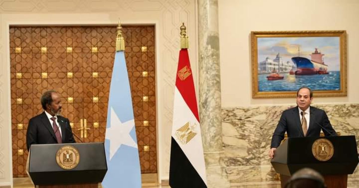 Madaxweynaha JFS iyo dhiggiisa dalka Masar oo wada jir uga hadlay xaaladda Gobalka “SAWIRRO”