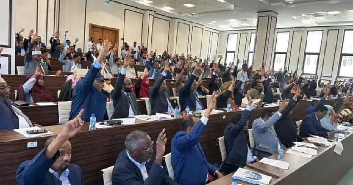 Xildhibaannada Labada Gole ee BJFS oo meel mariyay  xisaab xirka Miisaaniyad sanadeedka 2022-kii