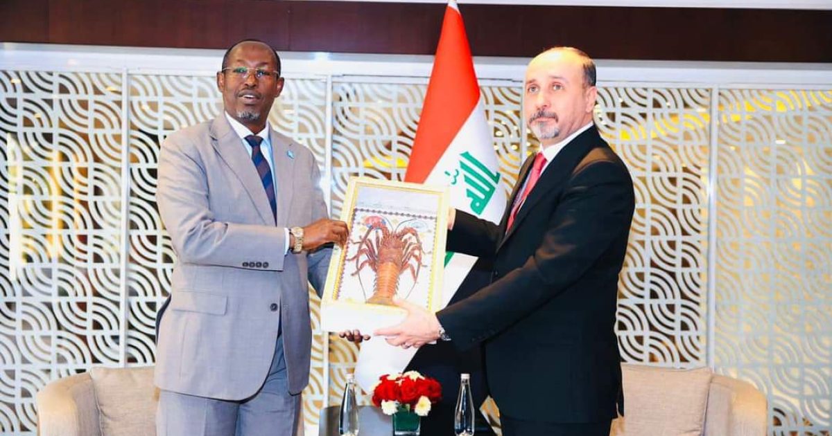 Duqa Muqdisho oo kulan la yeeshay dhiggiisa Magaalada Bagdaad