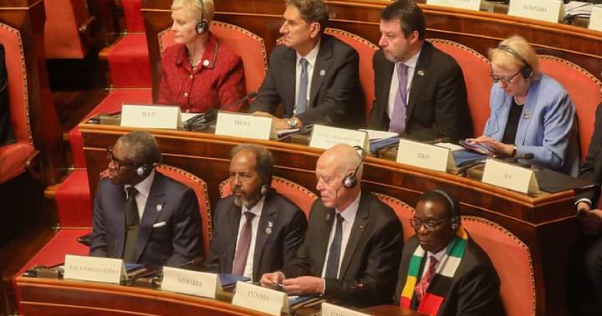 Madaxweynaha JFS “Iskaashiga Afrika iyo Talyaaniga ma noqon karo mid shaqeeya, haddii Dal Afrikaan ah uu ku xadgudbo Xuduudaha Dal kale”