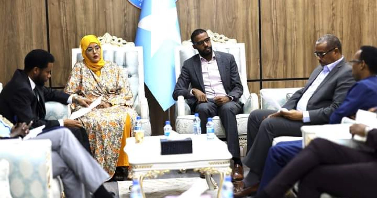 Guddoonka labada Aqal BJFS oo kulan la qaatay guddoonka guddiga Dastuurka Baarlamaanka JFS