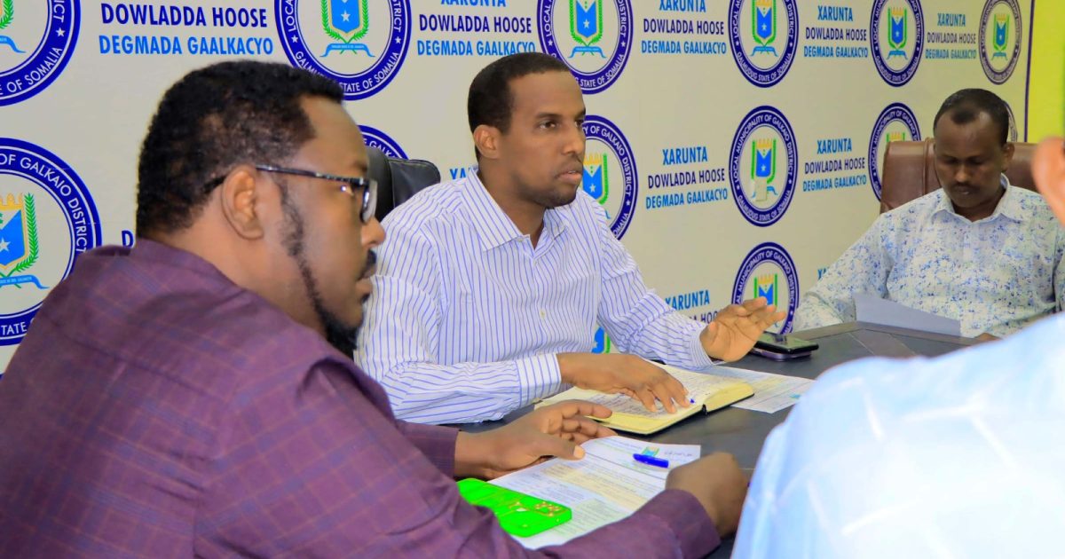 Duqa Gaalkacyo oo furay Kal-fadhiga 8-aad ee Golaha Deegaanka Degmada “SAWIRRO”