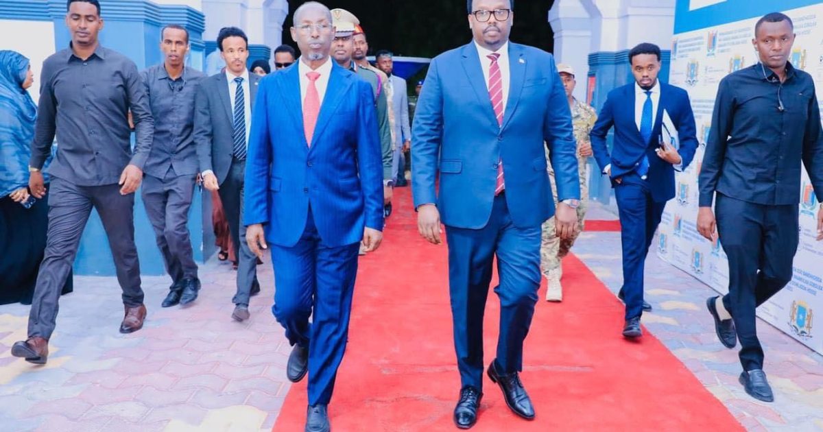 Munaasabad lagu soo Bandhigayay wax-Qabadka Gobolka Banaadir oo xalay lagu qabtay Aqalka Dowladda Hoose