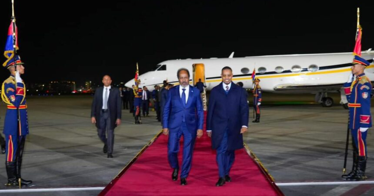 Madaxweynaha JFS oo gaaray Masar