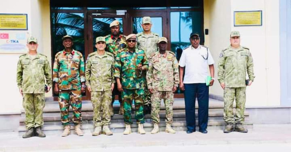 Chief of Defense forces visits TURKISOM Military Academy