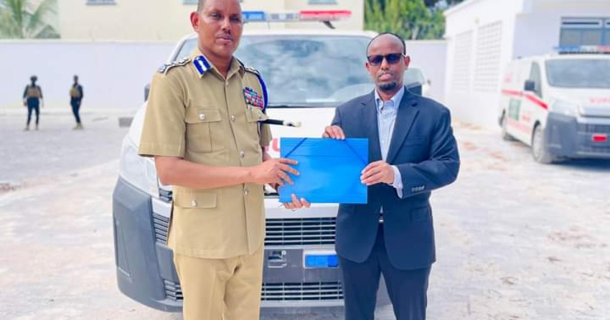 Taliska Booliska oo lagu wareejiyay gaadiidka gurmad ka degdegga ah “SAWIRRO”