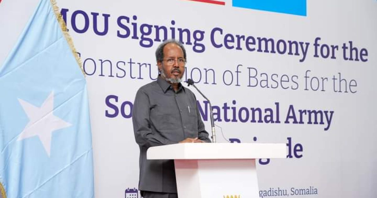 Madaxweynaha JFS oo bogaadiyay heshiiska tayeynta Ciidamada ee ay kala saxiixdeen Soomaaliya iyo Mareykanka