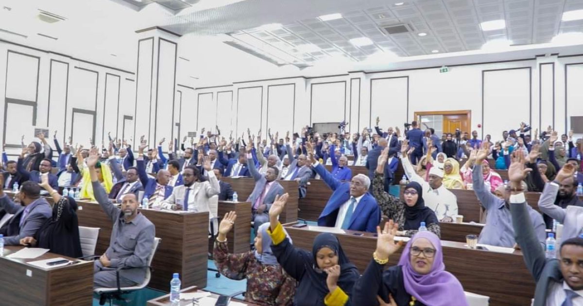 Baarlamaanka JFS oo Cod Aqlibiyad leh ku Ansixiyeen heshiiska Dowladaha Soomaaliya iyo Turkiga