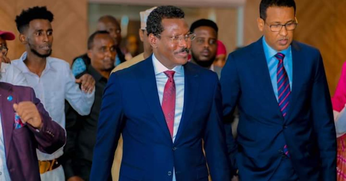 Madaxweynaha Galmudug iyo Safiirka Soomaaliya ee Kenya oo ka qeybgalay xaflad soo dhaweyn ah