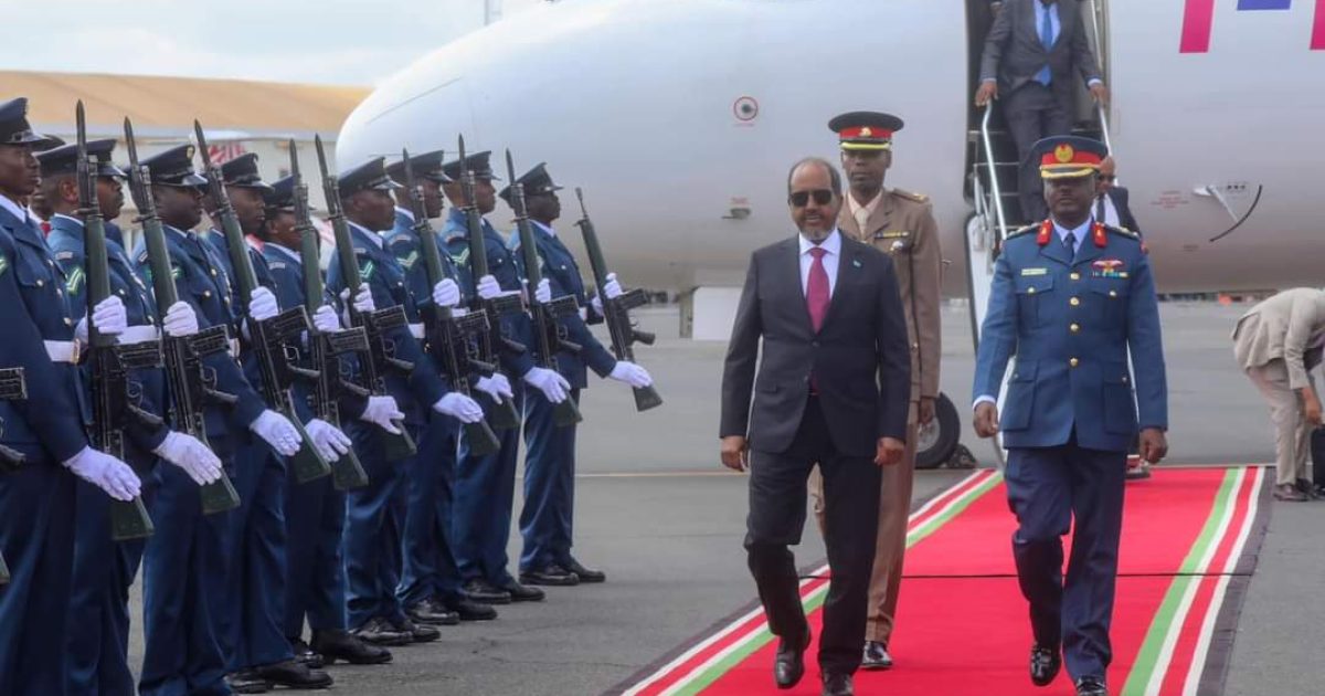 Madaxweynaha Soomaaliya oo Nayroobi uga qeybgalaya shirka Caalamiga ah ee Isbadalka Cimilada