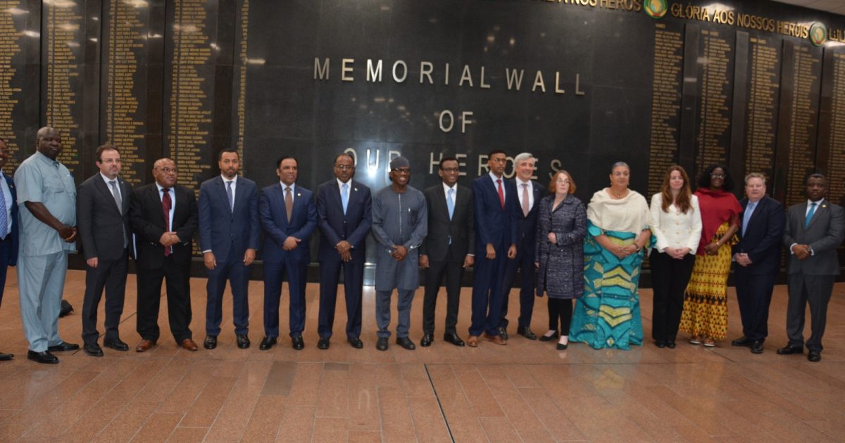 Wafdi ka socdo JFS oo Xarunta Midowga Africa uga Qayb Galay Shir looga hadlaayo Hawlgalka ATMIS