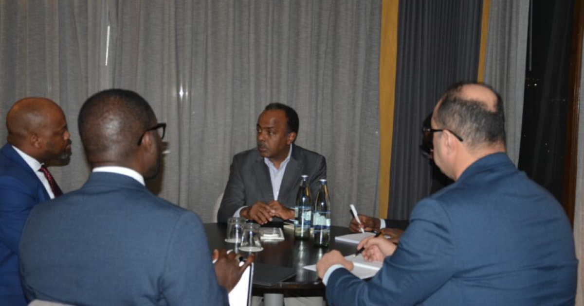 Wasiir Dowlaha Arrimaha dibedda XFS oo la kulmay xoghayaha guud ee aagga ganacsiga Xorta ah ee Midowga Africa