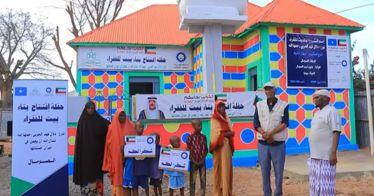 Dowladda Kuwait oo bilaawday inay Guryo u dhisto  Barakacayaasha ku nool Baydhabo