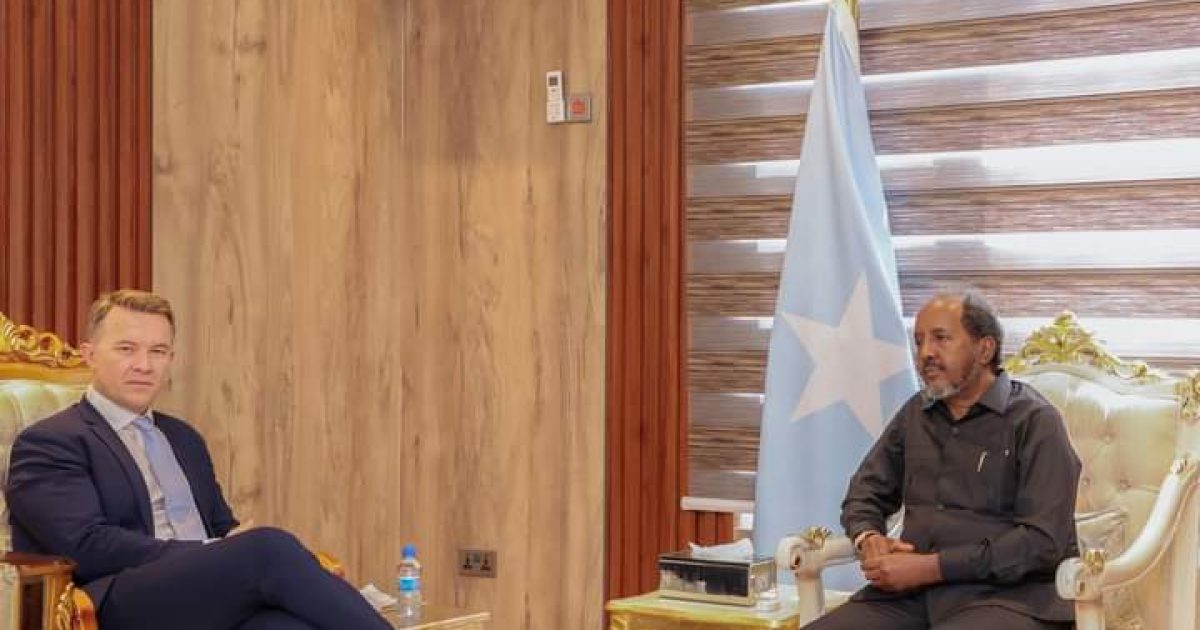 Madaxweyne Xasan Sheekh oo la kulmay Wasiir ku-xigeenka Arrimaha Dibadda Norway