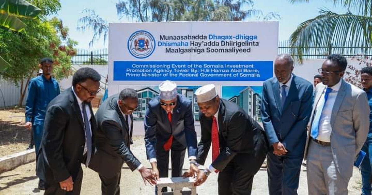 R/W Xamsa oo xarunta Wasaaradda Qorsheynta ka sameeyey howlo isugu jira daah-fur, xarig-jar iyo dhagaxdhig