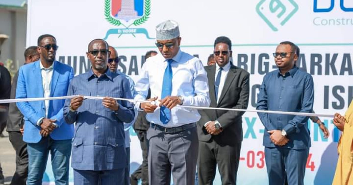 Ra’iisul Wasaare Xamsa oo xarigga ka jaray waddo muhiim ah “SAWIRRO”