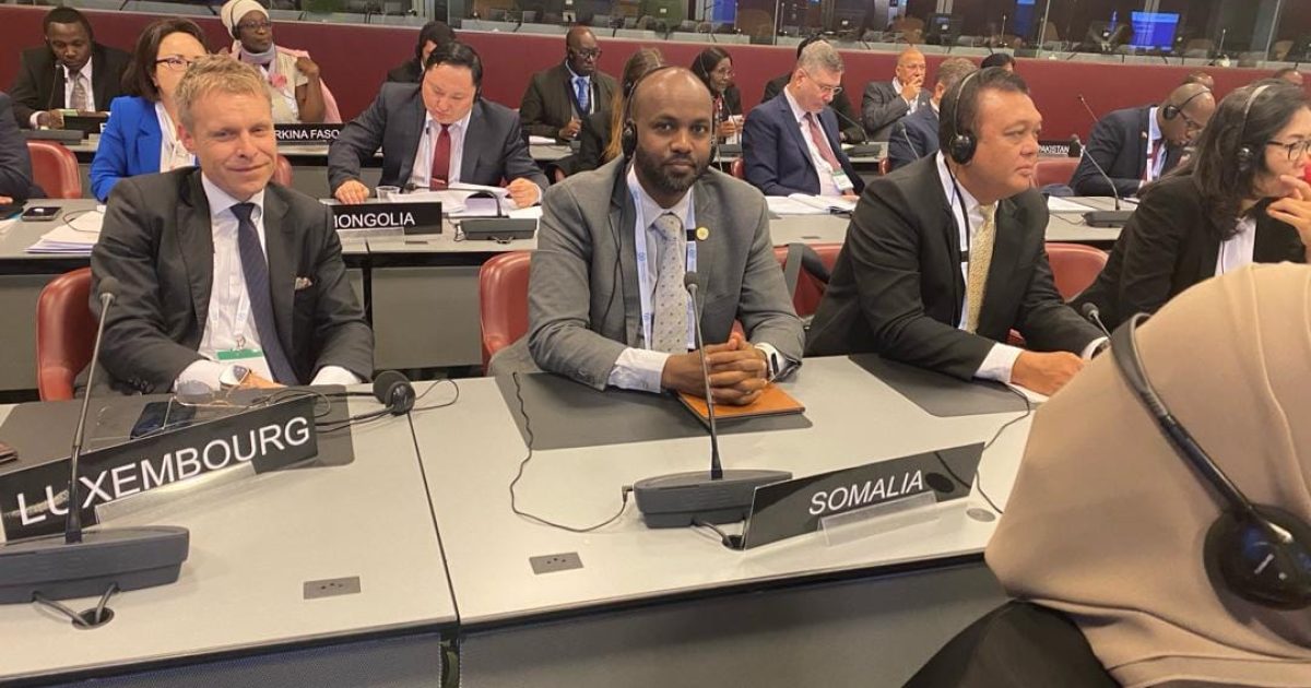 Xoghayaha Golaha Shacabka BJFS oo ka qeybgalay kulanka dhiggiisa ee Baarlaamaanada Adduunka