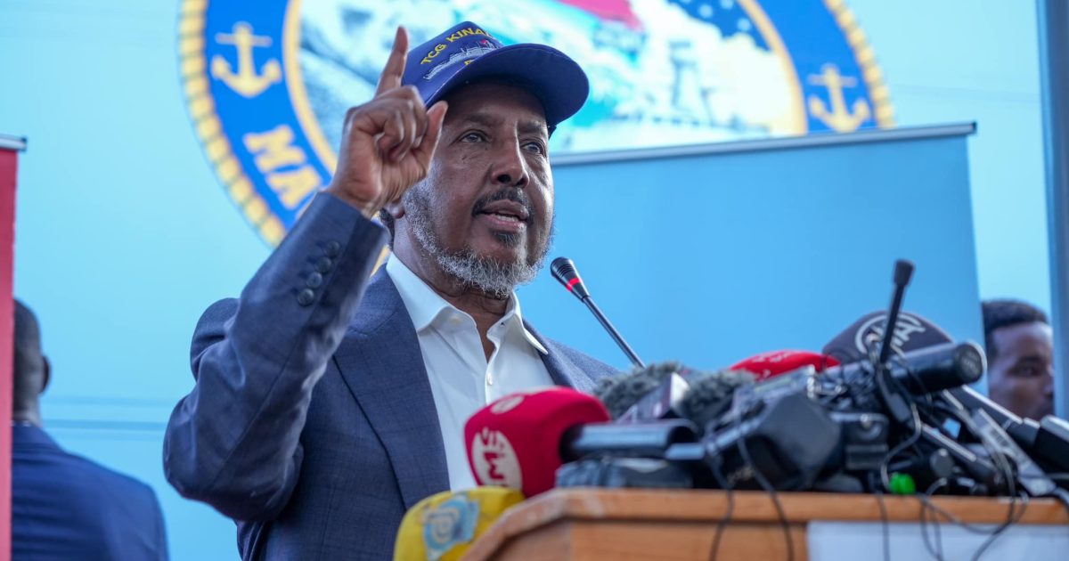 Madaxweyne Xasan Sheekh oo ka qeyb-galay munaasabad lagu dhaqan-gelinayey Heshiiska Iskaashiga Difaaca iyo Dhaqaalaha ee Soomaaliya |iyo Turkiga