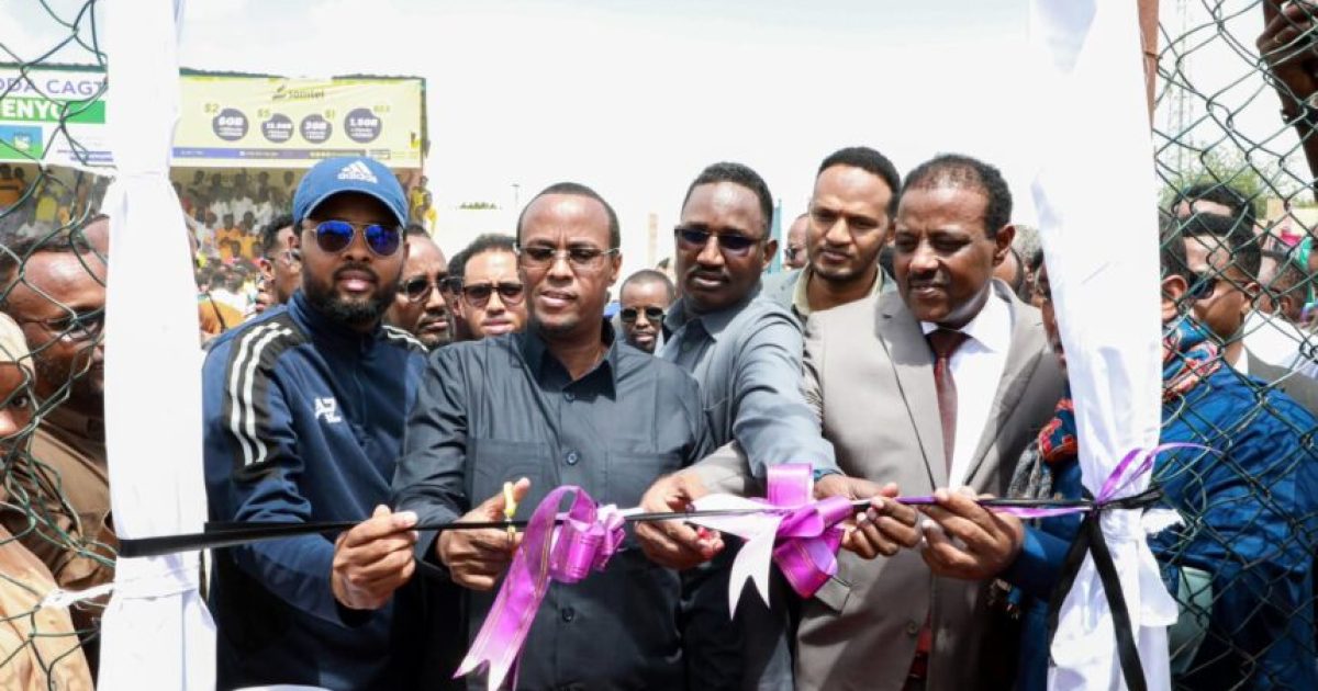 Madaxweynaha Hirshabeelle oo xarigga ka jaray mashaariic laga hirgeliyay Balcad