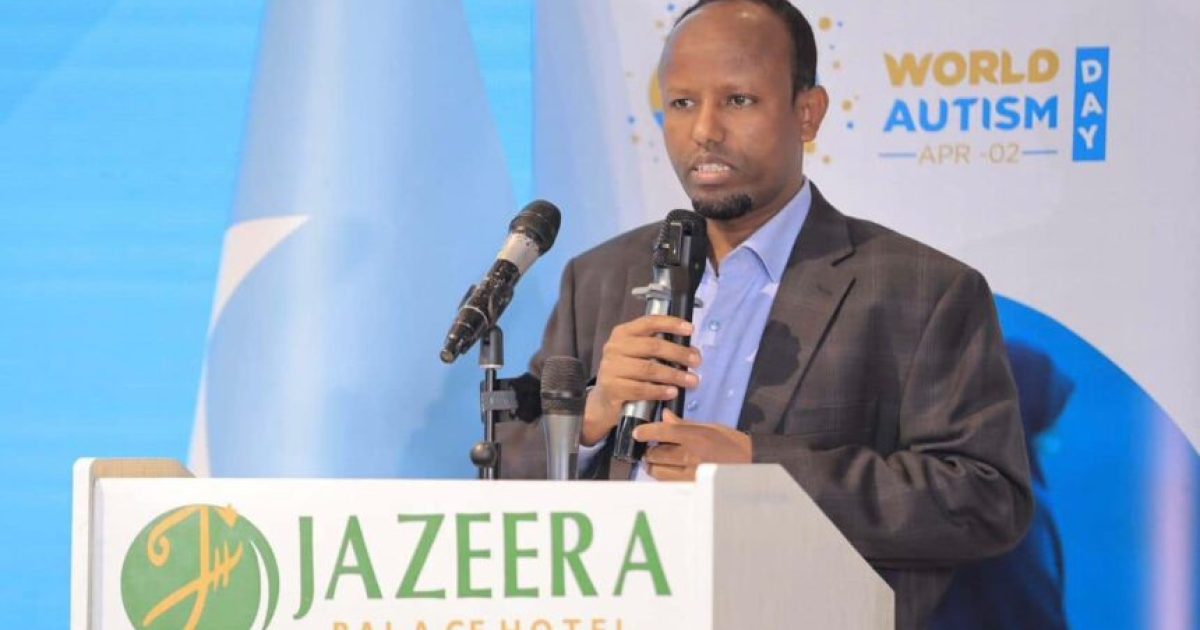 Wasiirka Caafimaadka XFS oo boggaadiyay Xarunta daryeelka Carruurta qaba Autismka ee Mustaqbal 