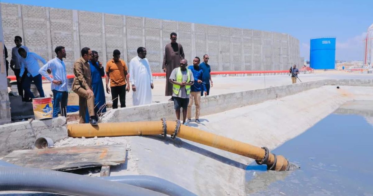 Ku-xigeenka Arrimaha Bulshada Gobolka Banaadir oo kormeeray Goobaha Biyo fariisadka ah