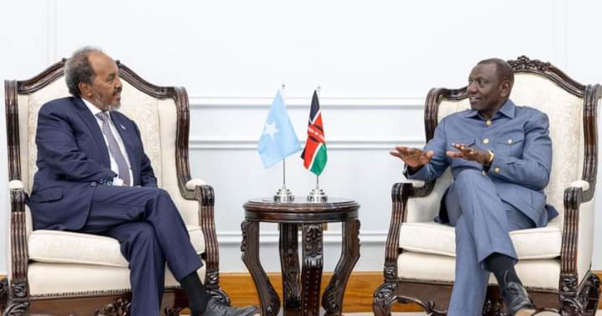 Madaxweyne Xasan Sheekh iyo Dhiggiisa dalka Kenya oo ku kulmay Nairobi