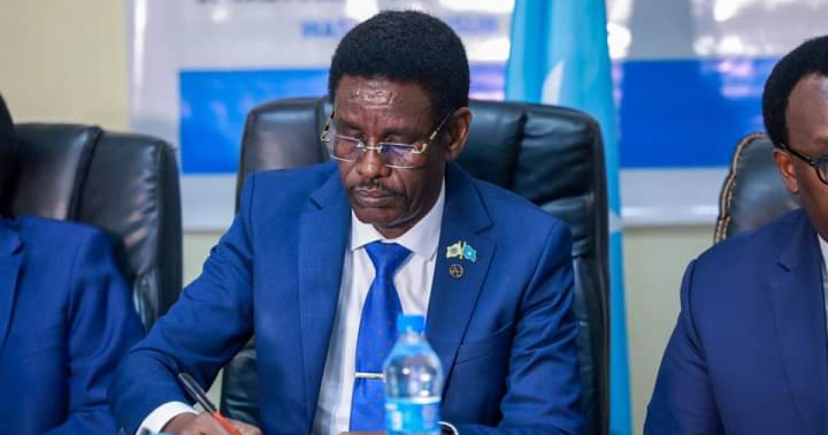 Wasiirka Amniga Gudaha XFS oo xilka la wareegay “SAWIRRO”