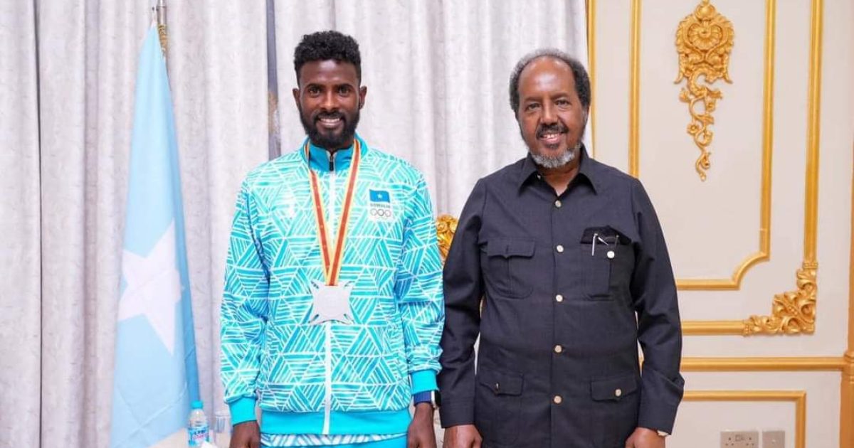 Madaxweyne Xasan Sheekh oo qaabbilay Cabdillaahi Oo guul kasoo hooyay tartanka Orodka Qaarada Afrika