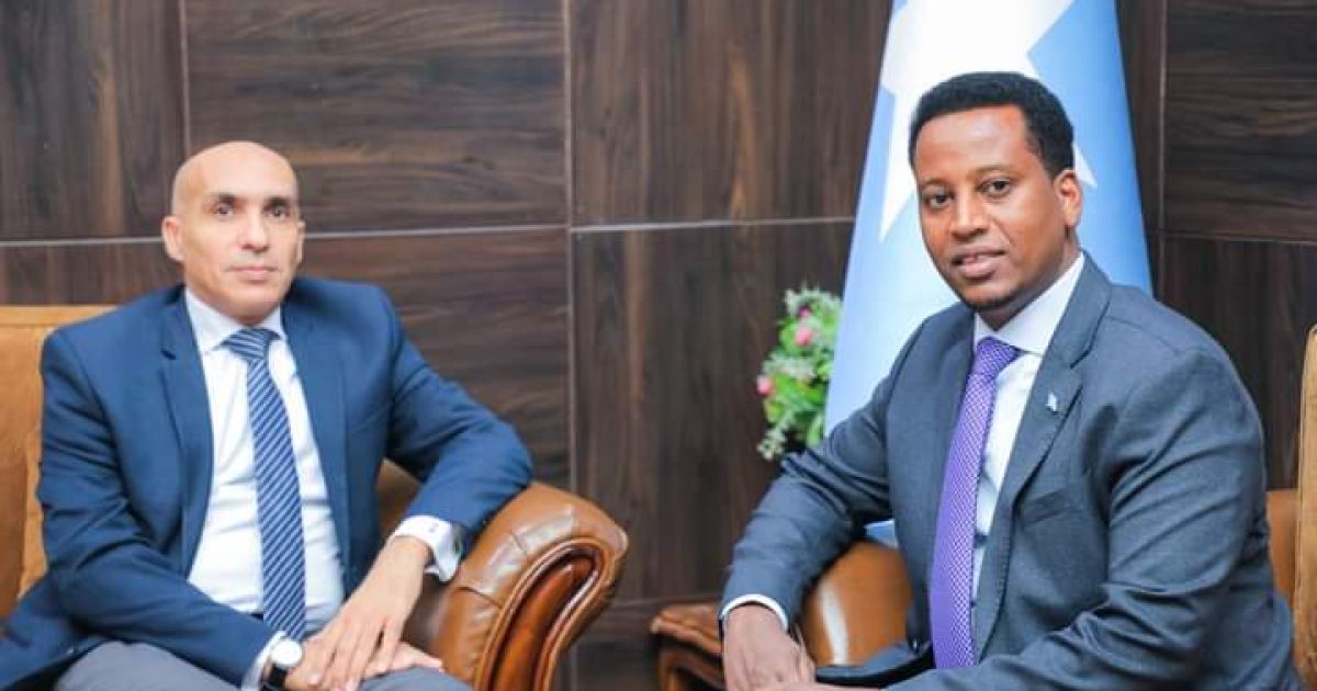 Wasiir ku-xigeenka Arrimaha Dibadda oo qaabilay Safiirka Masar ee Soomaaliya