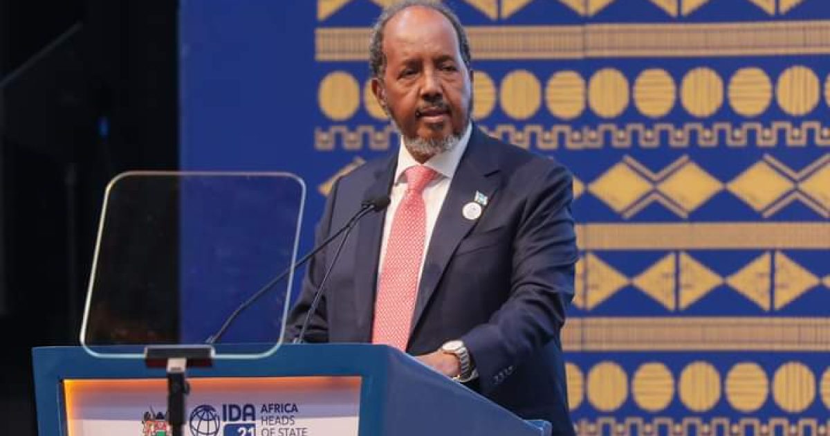 Madaxweyne Xasan Sheekh oo ka qeybgalay shirka Madaxda Afrika iyo Bangiga Adduunka